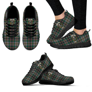 Craig Ancient Tartan Sneakers with Family Crest