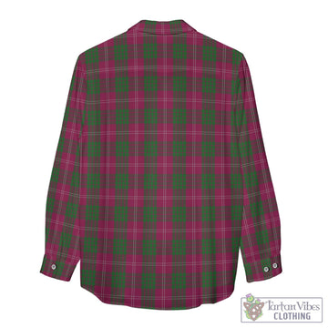 Crawford Tartan Womens Casual Shirt with Family Crest