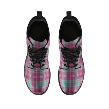 Crawford Ancient Tartan Leather Boots