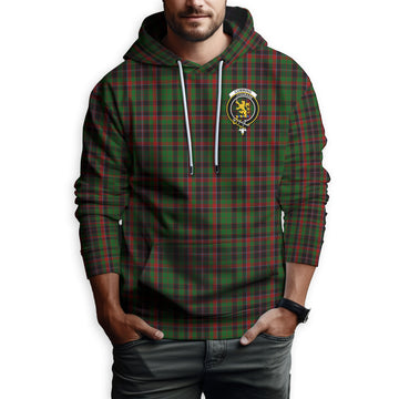Cumming Hunting Tartan Hoodie with Family Crest