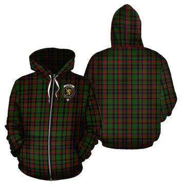 Cumming Hunting Tartan Hoodie with Family Crest