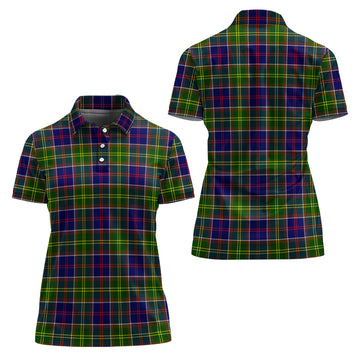 Dalrymple Tartan Polo Shirt For Women