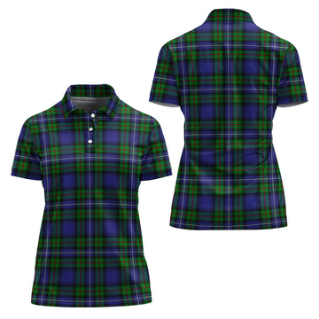 Donnachaidh Tartan Polo Shirt For Women