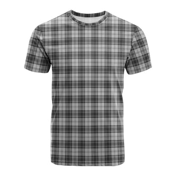 Douglas Grey Modern Tartan T-Shirt