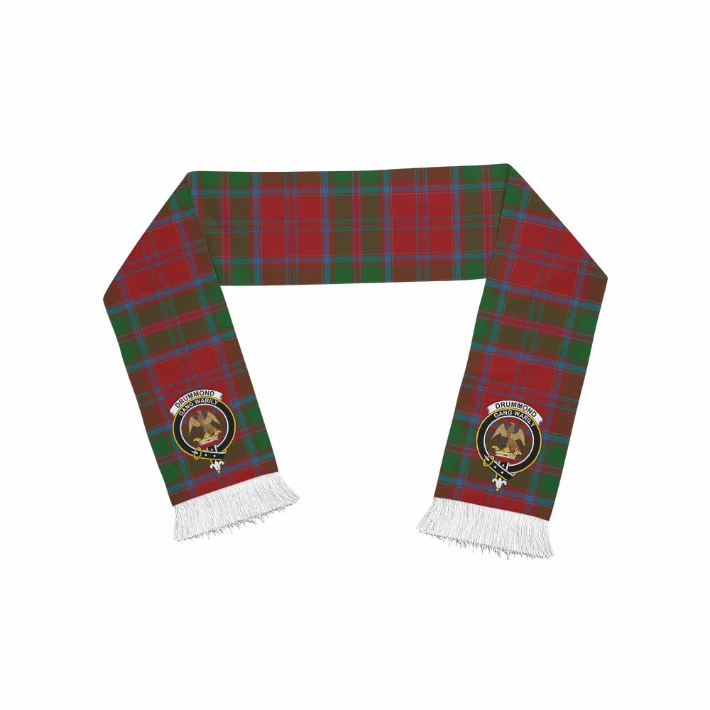 Drummond Grey Tartan Crest Quilt