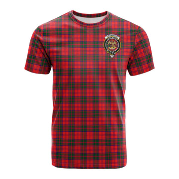 Drummond Modern Tartan T-Shirt with Family Crest