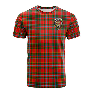 Drummond of Perth Tartan T-Shirt with Family Crest