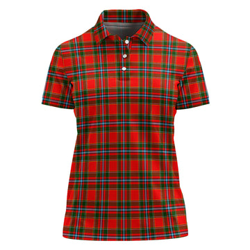 Drummond of Perth Tartan Polo Shirt For Women