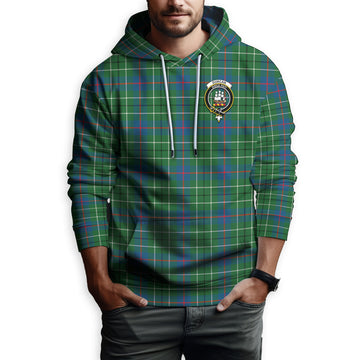 Duncan Ancient Tartan Hoodie with Family Crest