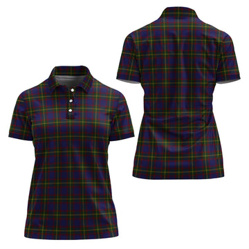 Durie Tartan Polo Shirt For Women