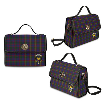 Durie Tartan Waterproof Canvas Bag with Family Crest