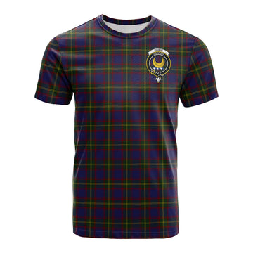 Durie Tartan T-Shirt with Family Crest