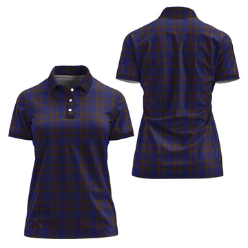 Elliot Tartan Polo Shirt For Women