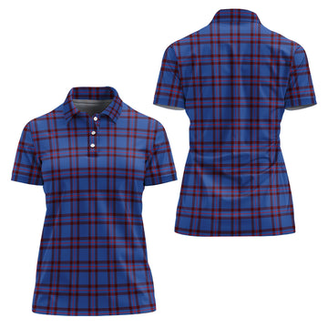Elliot Modern Tartan Polo Shirt For Women
