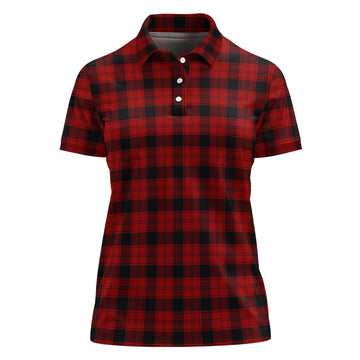 Ewing Tartan Polo Shirt For Women