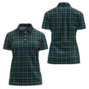 Farquharson Ancient Tartan Polo Shirt For Women