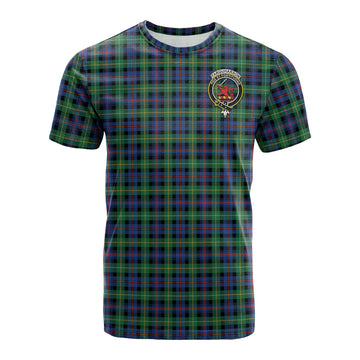 Farquharson Ancient Tartan T-Shirt with Family Crest