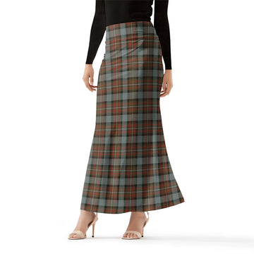 Ferguson Weathered Tartan Womens Full Length Skirt