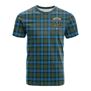 Fergusson Ancient Tartan T-Shirt with Family Crest