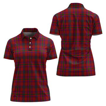 Fiddes Tartan Polo Shirt For Women