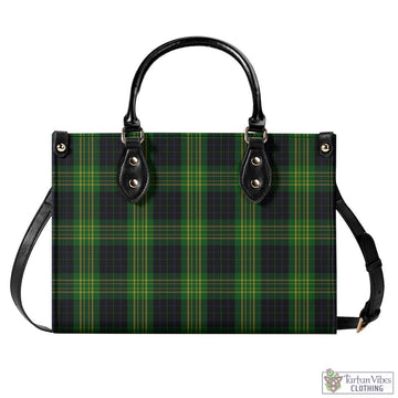 Fitzpatrick Hunting Tartan Luxury Leather Handbags