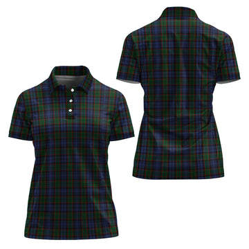 Fletcher Tartan Polo Shirt For Women