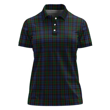Fletcher Tartan Polo Shirt For Women