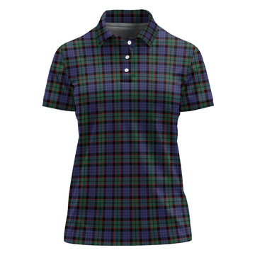 Fletcher Modern Tartan Polo Shirt For Women