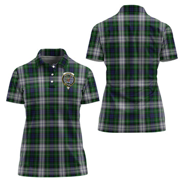 Forbes Dress Tartan Polo Shirt with Family Crest For Women
