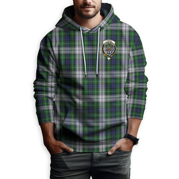 Forbes Dress Tartan Hoodie with Family Crest