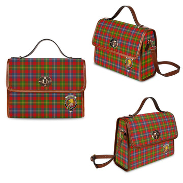Forrester Modern Tartan Waterproof Canvas Bag with Family Crest