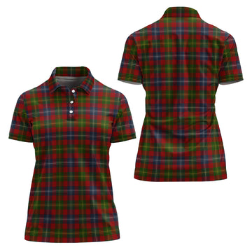 Forrester Tartan Polo Shirt For Women
