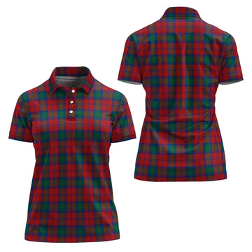 Fotheringham Modern Tartan Polo Shirt For Women