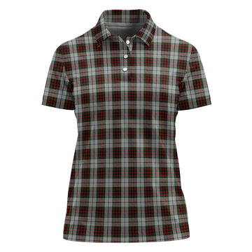 Fraser Dress Tartan Polo Shirt For Women