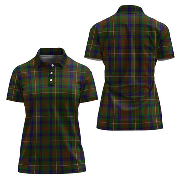 Fraser Hunting Tartan Polo Shirt For Women