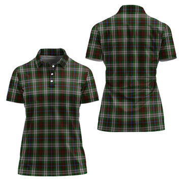 Fraser Hunting Dress Tartan Polo Shirt For Women