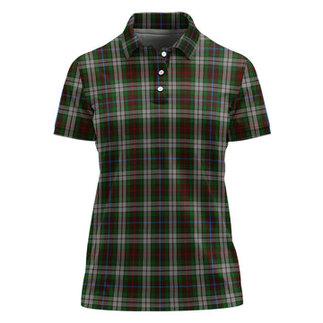 Fraser Hunting Dress Tartan Polo Shirt For Women