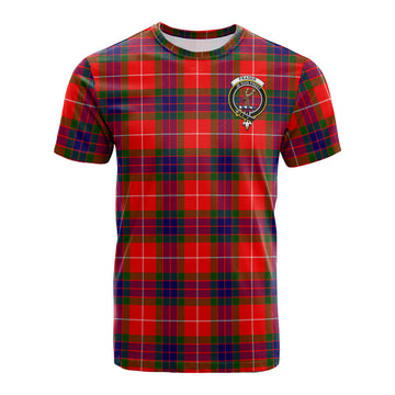 Fraser Modern Tartan T-Shirt with Family Crest