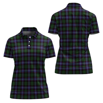 Galbraith Modern Tartan Polo Shirt For Women