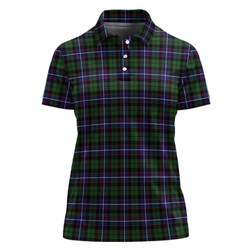 Galbraith Modern Tartan Polo Shirt For Women