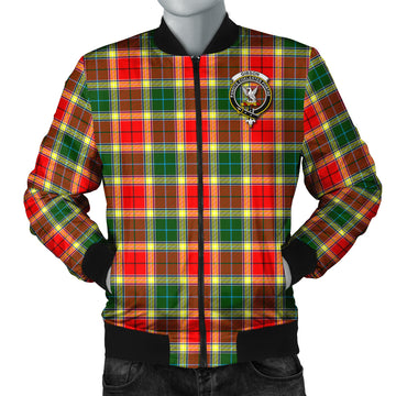 Gibson Tartan Bomber Jacket with Family Crest