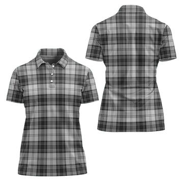 Glen Tartan Polo Shirt For Women