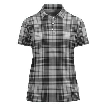 Glen Tartan Polo Shirt For Women