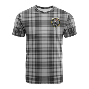 Glen Tartan T-Shirt with Family Crest