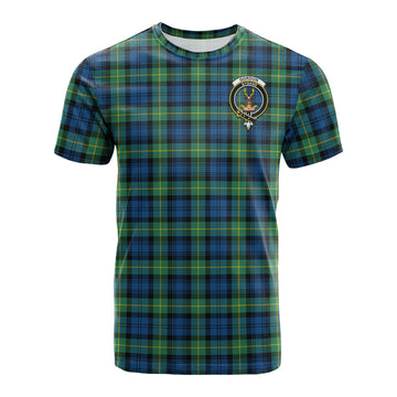 Gordon Ancient Tartan T-Shirt with Family Crest
