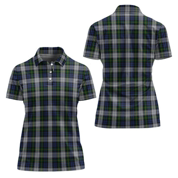 Gordon Dress Tartan Polo Shirt For Women