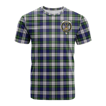 Gordon Dress Modern Tartan T-Shirt with Family Crest