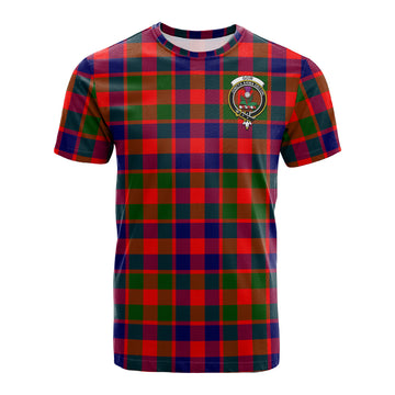 Gow of Skeoch Tartan T-Shirt with Family Crest