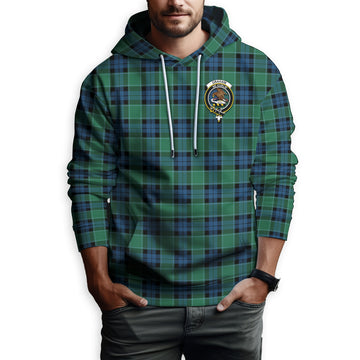 Graham of Menteith Ancient Tartan Hoodie with Family Crest