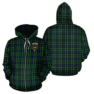 Graham of Montrose Tartan Hoodie with Family Crest